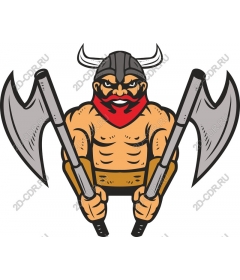 Dual axes of the warrior, Viking