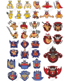 Set "Viking warriors" is a collection