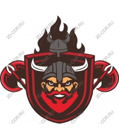  A ferocious Viking warrior