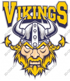  A ferocious Viking warrior