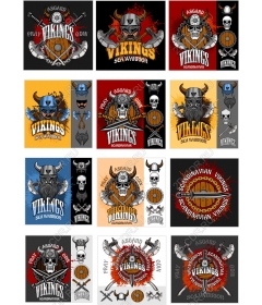 Collection "Viking warriors"