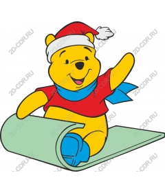  Festive bear Santa