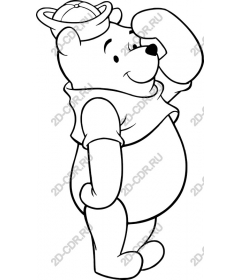  Charming sailor bear