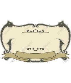 Elegant vintage frame