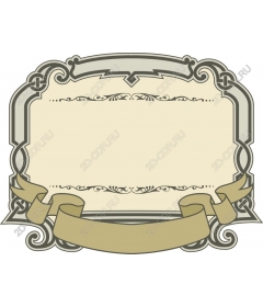 Vintage decorative frame Elegant
