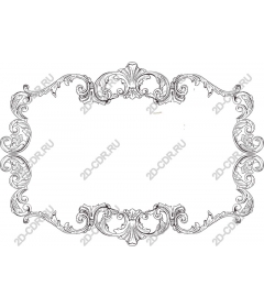 Exquisite decorative frame