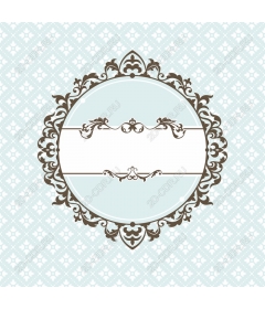 Exquisite vintage frame