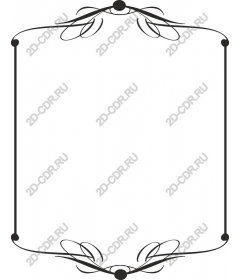  Elegant decorative frame