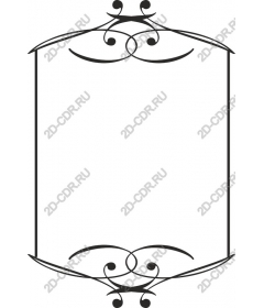  Elegant spiral frame