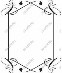  Elegant decorative frame