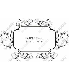 Vintage frame
