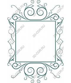  Elegant decorative frame