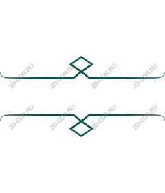  Elegant decorative line