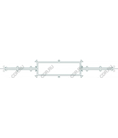  Elegant banner with arrow frame