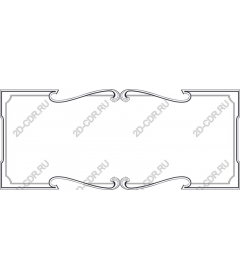 Elegant vintage frame