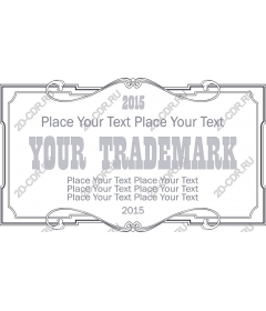 Vintage elegant certificate