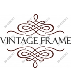 Vintage frame