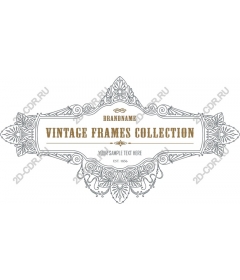  Collection of vintage frames