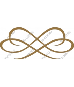  Elegant infinity symbol