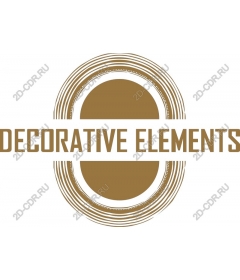 Decorative elements