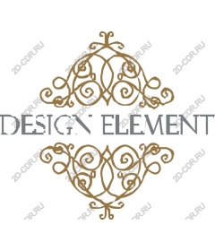 Elegant element of curls /