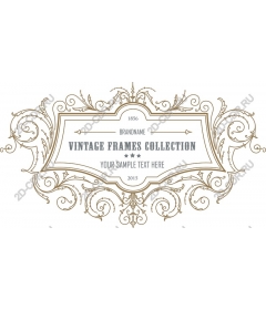  Collection of vintage frames