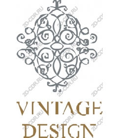Vintage decorative work