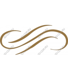  Elegant Golden ornament-curl