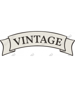 Vintage banner