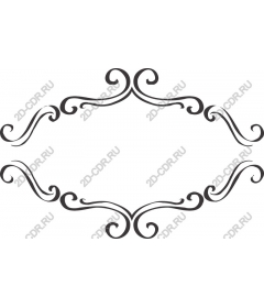 Vintage frame-scroll