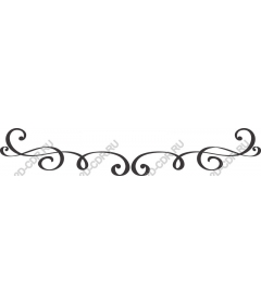  Elegant decorative flourish