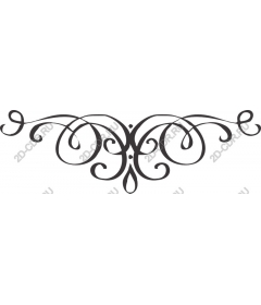  Elegant decorative flourish