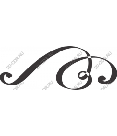  Elegant flourish