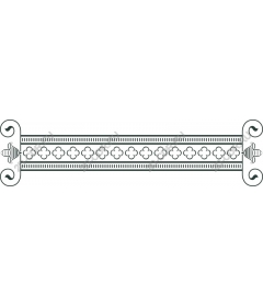  Elegant decorative border