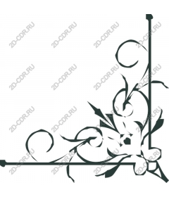 Floral corner