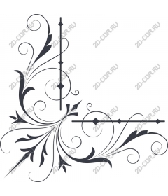  Elegant floral corner