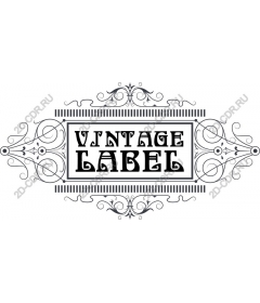 Premium Vintage Label