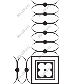  Black and white decorative