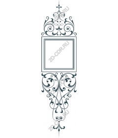  Elegant floral frame