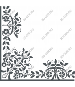  Elegant floral corner
