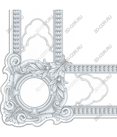 Exquisite decorative frame