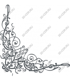 Elegant floral corner