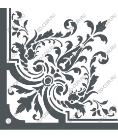  Elegant floral decorative