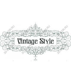 Vintage style