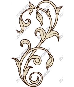  Elegant floral vine
