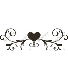  Elegant heart blooms