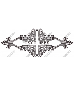 Exquisite decorative banner