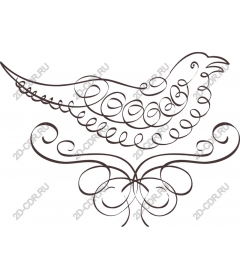  Elegant decorative bird