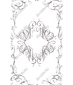  Elegant floral frame