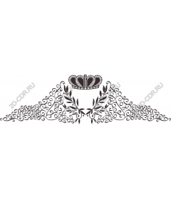  Королевская корона Flourish